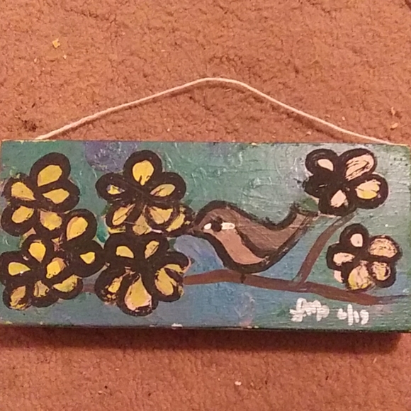 🌛 Carolina Morn Original Art on Reclaimed Wood - Picture 1 of 1